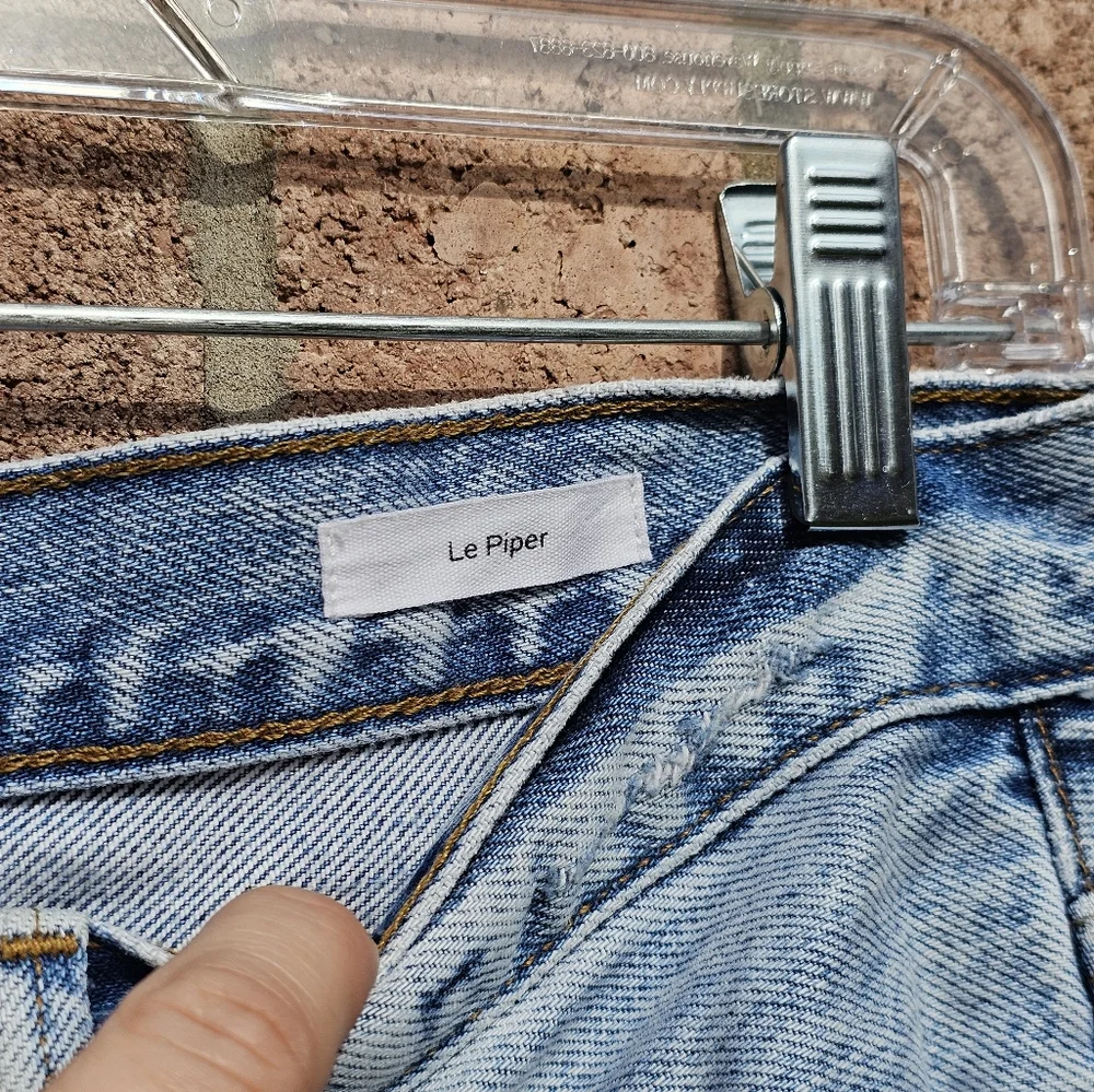 NWOT FRAME le piper distressed jeans - Picture 7 of 13